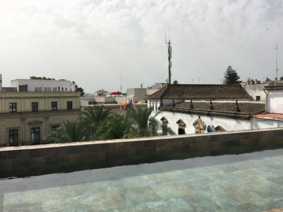 Casa Palacio En Jerez De La Frontera Con Piscina Privada Bagian luar foto