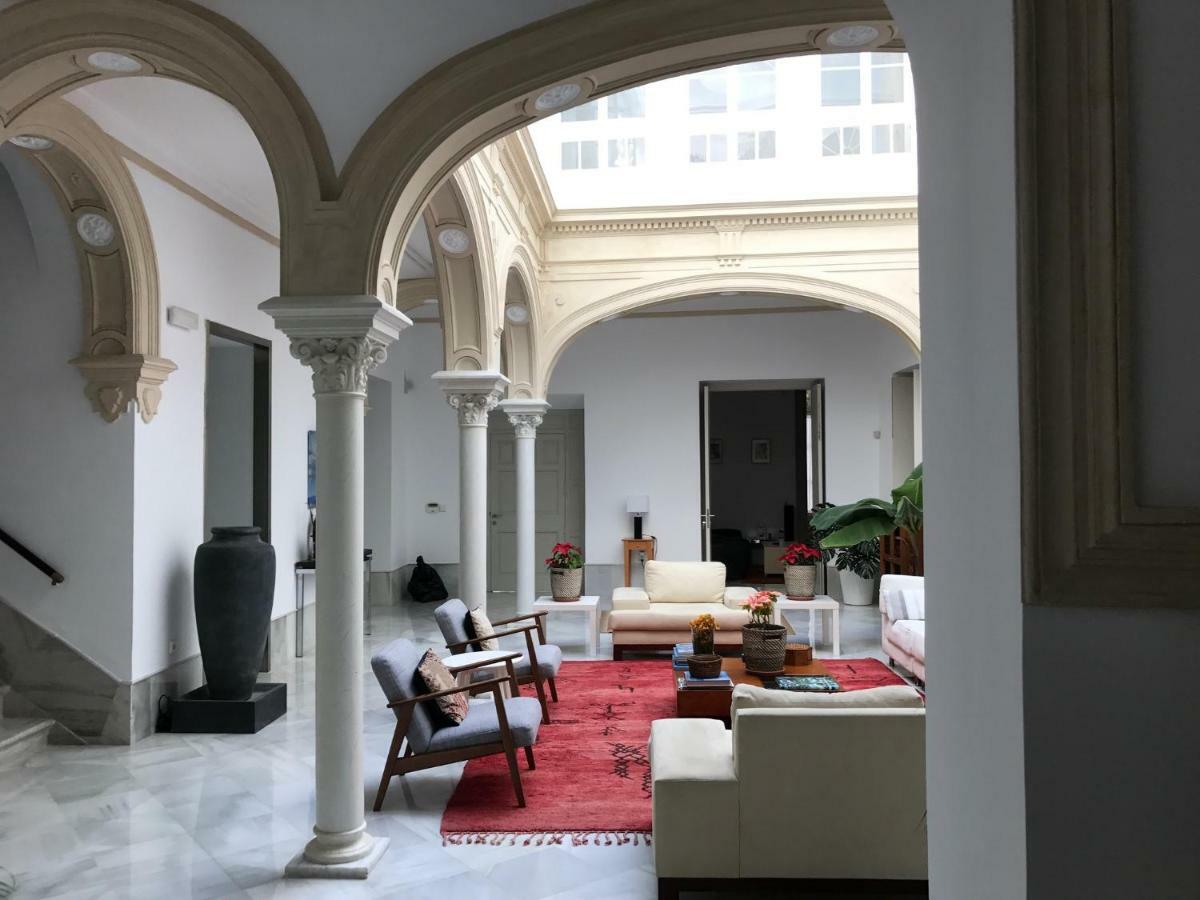 Casa Palacio En Jerez De La Frontera Con Piscina Privada Bagian luar foto
