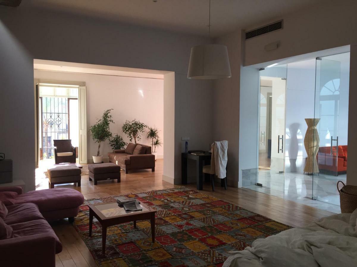 Casa Palacio En Jerez De La Frontera Con Piscina Privada Bagian luar foto