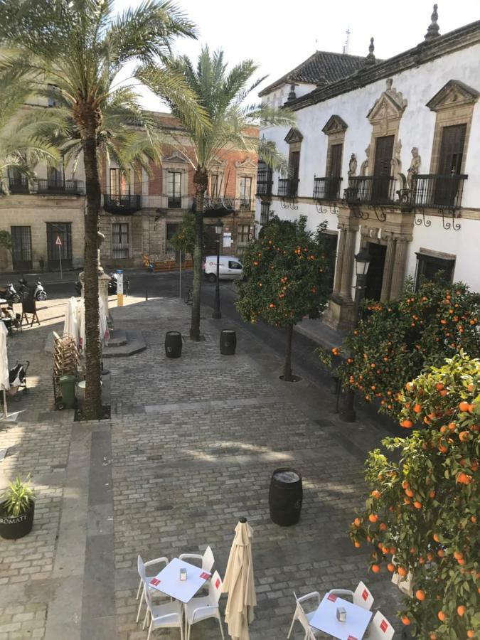 Casa Palacio En Jerez De La Frontera Con Piscina Privada Bagian luar foto