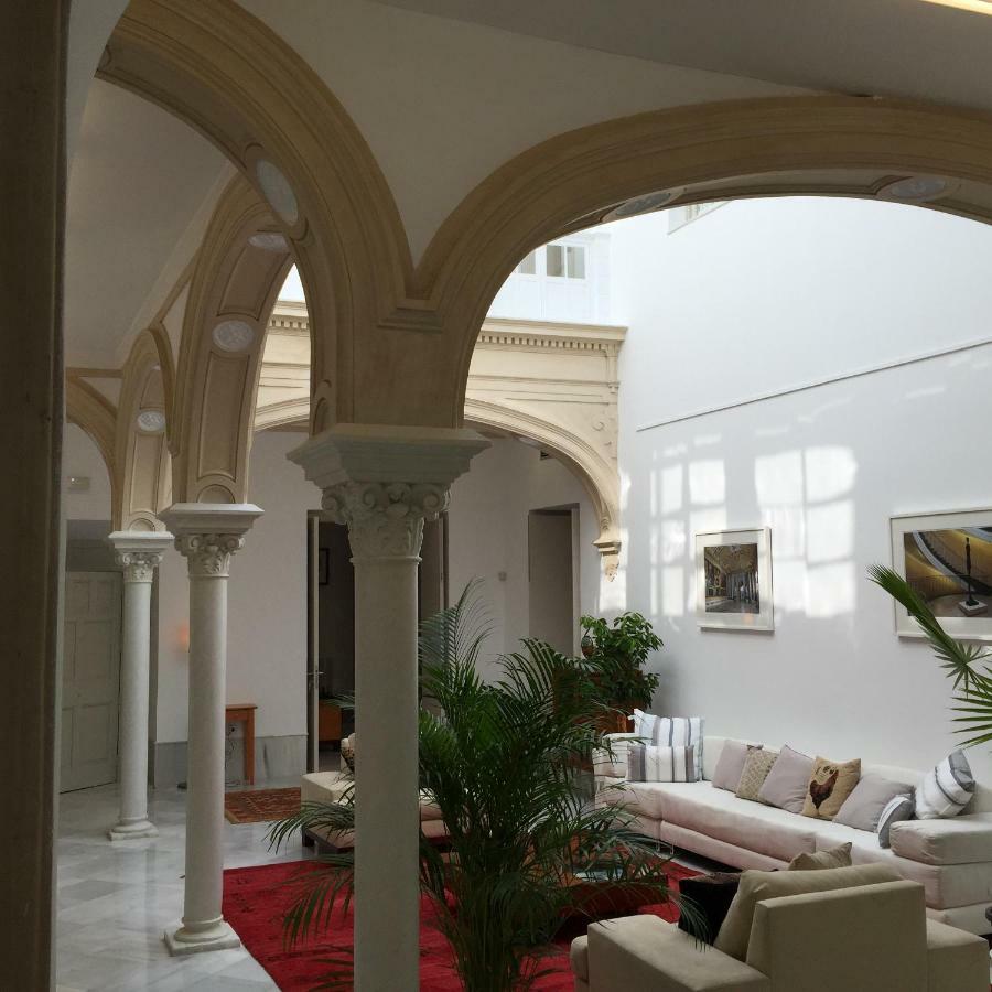 Casa Palacio En Jerez De La Frontera Con Piscina Privada Bagian luar foto